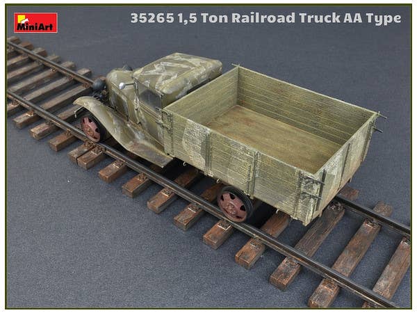 MiniArt 1,5 Ton Railroad Truck AA Type (1/35) | 4820183311597