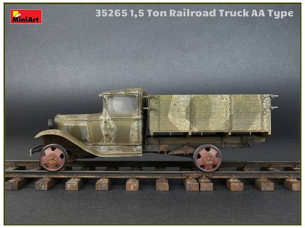 MiniArt 1,5 Ton Railroad Truck AA Type (1/35) | 4820183311597