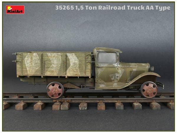 MiniArt 1,5 Ton Railroad Truck AA Type (1/35) | 4820183311597