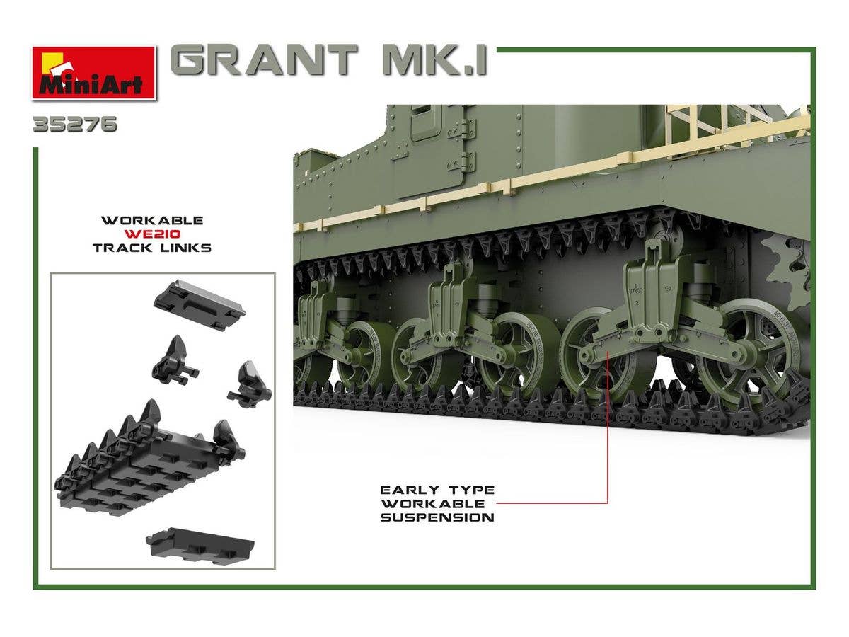 MiniArt 1/35 Grant Mk.I | 4820183312433