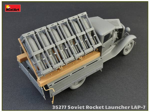 MiniArt 1/35 Soviet Rocket Launcher LAP-7 | 4820183311825