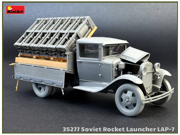 MiniArt 1/35 Soviet Rocket Launcher LAP-7 | 4820183311825