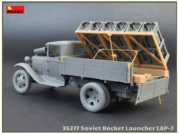 MiniArt 1/35 Soviet Rocket Launcher LAP-7 | 4820183311825