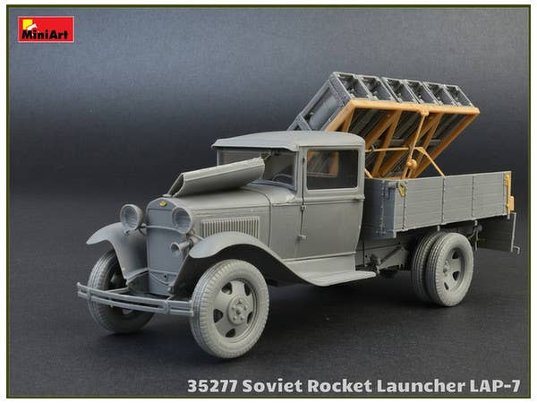MiniArt 1/35 Soviet Rocket Launcher LAP-7 | 4820183311825