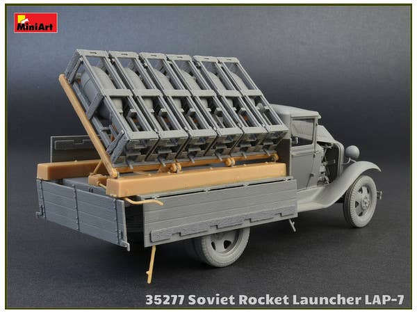 MiniArt 1/35 Soviet Rocket Launcher LAP-7 | 4820183311825