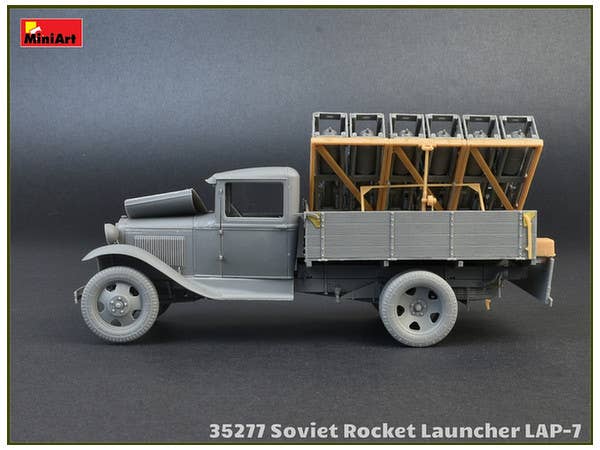 MiniArt 1/35 Soviet Rocket Launcher LAP-7 | 4820183311825