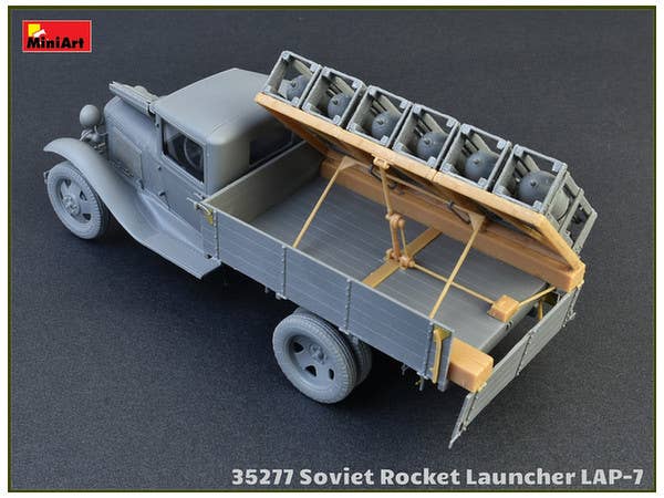 MiniArt 1/35 Soviet Rocket Launcher LAP-7 | 4820183311825