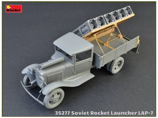 MiniArt 1/35 Soviet Rocket Launcher LAP-7 | 4820183311825