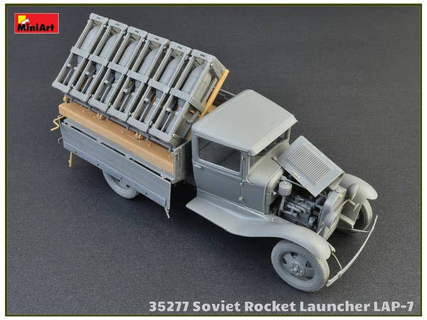 MiniArt 1/35 Soviet Rocket Launcher LAP-7 | 4820183311825