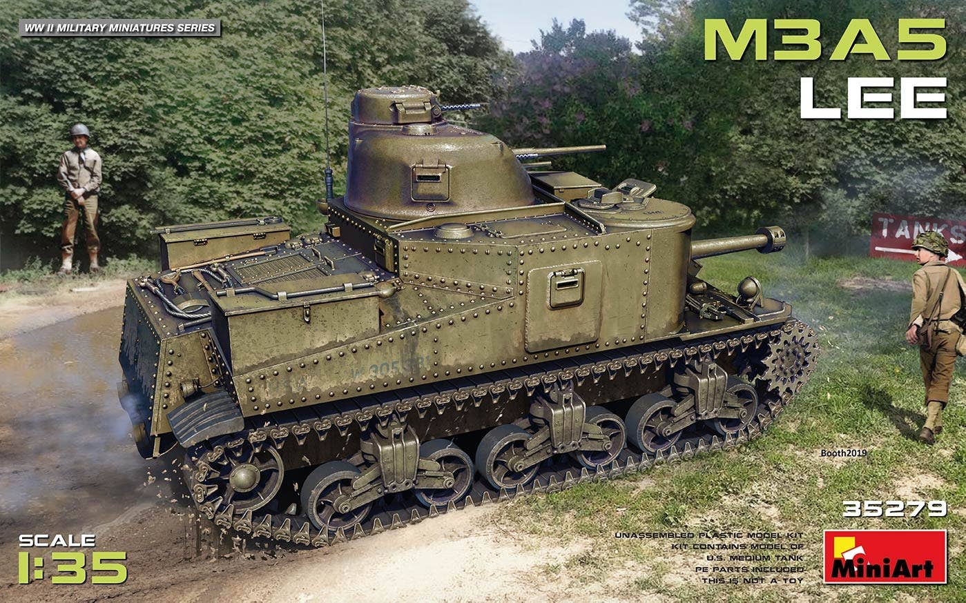 MiniArt 1/35 M3A5 Lee | 4820183312655