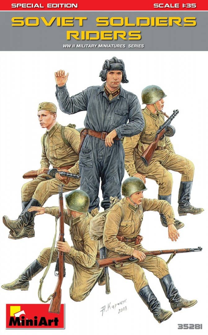 MiniArt Soviet Soldiers Riders. Special Edition (1/35) | 4820183311467