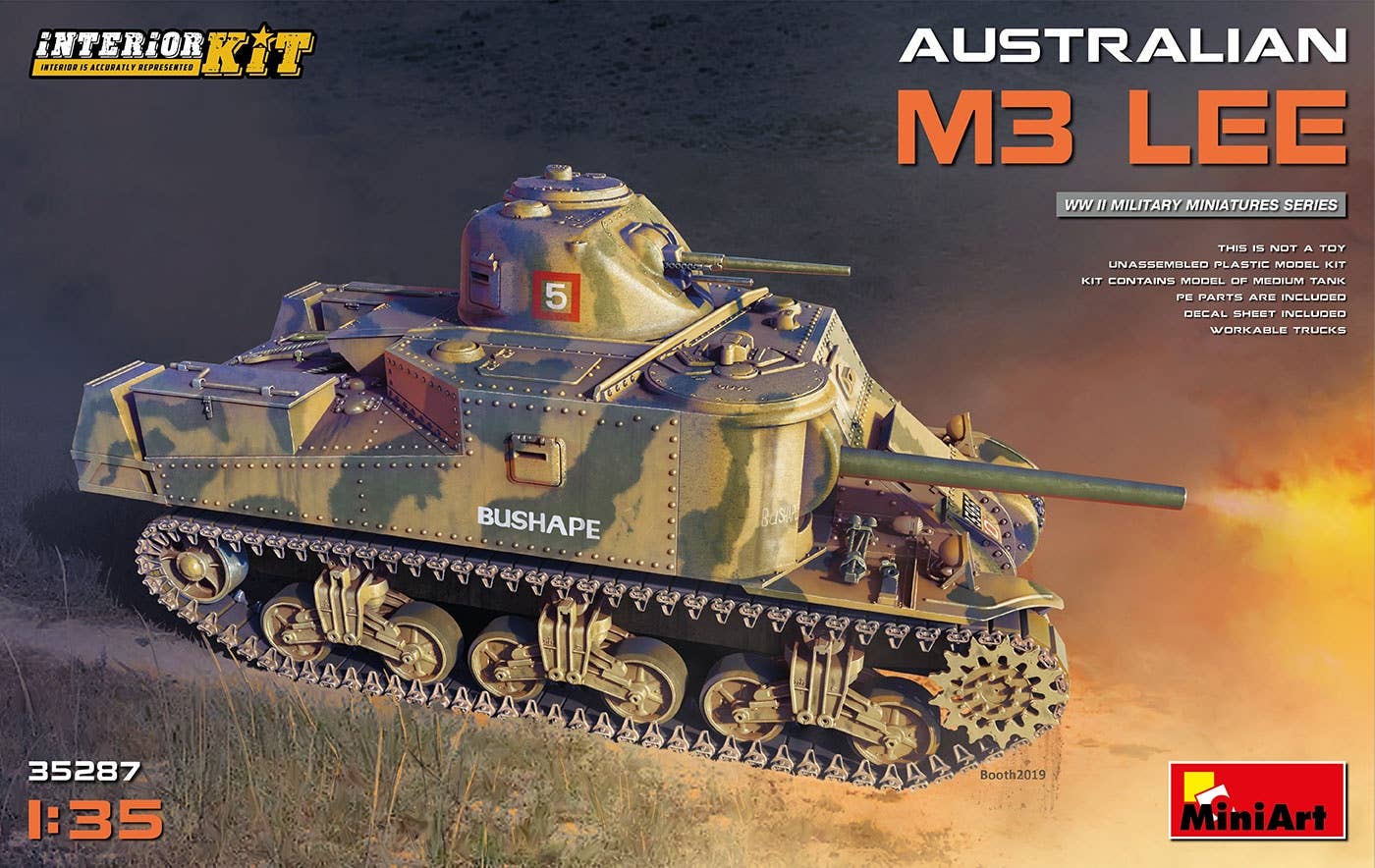 MiniArt 1/35 Australian M3 Lee. Interior Kit | 4820183312730