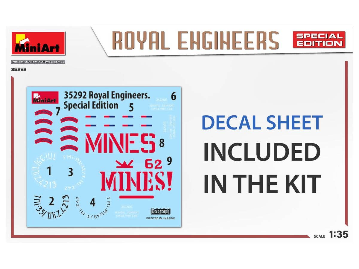 MiniArt 1/35 Royal Engineers. Special Edition | 4820183314215