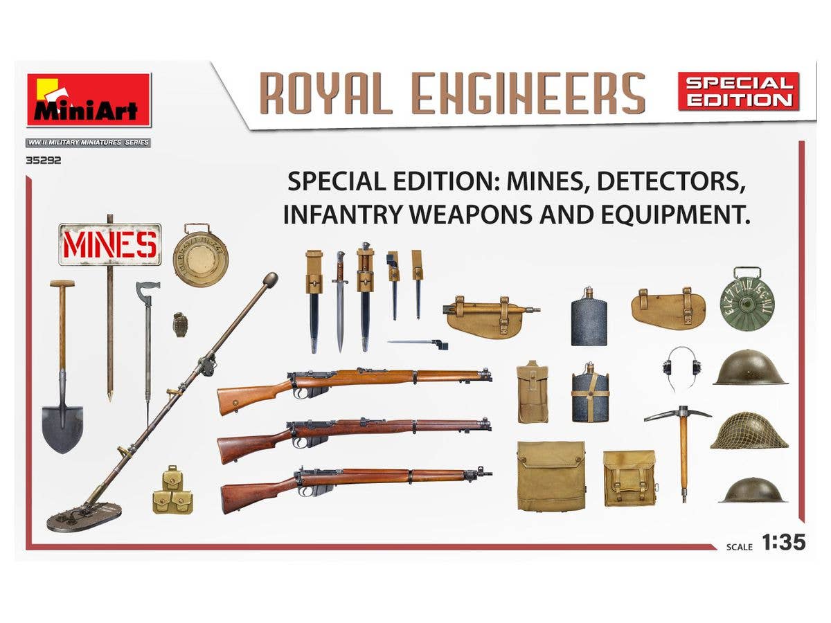 MiniArt 1/35 Royal Engineers. Special Edition | 4820183314215