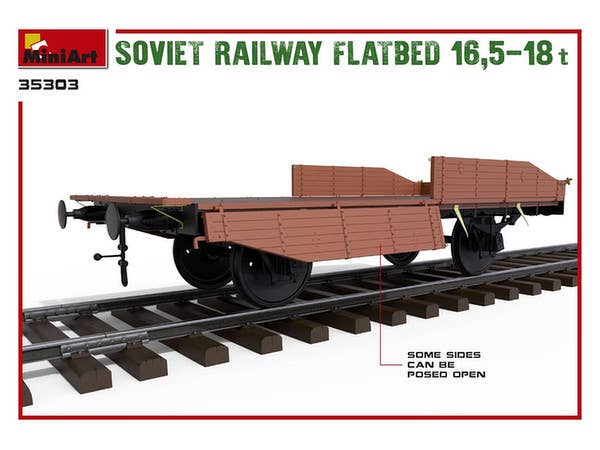 Soviet Railway Flatbed 16,5-18 t | 4820183312112