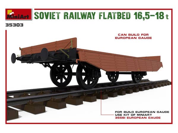 Soviet Railway Flatbed 16,5-18 t | 4820183312112
