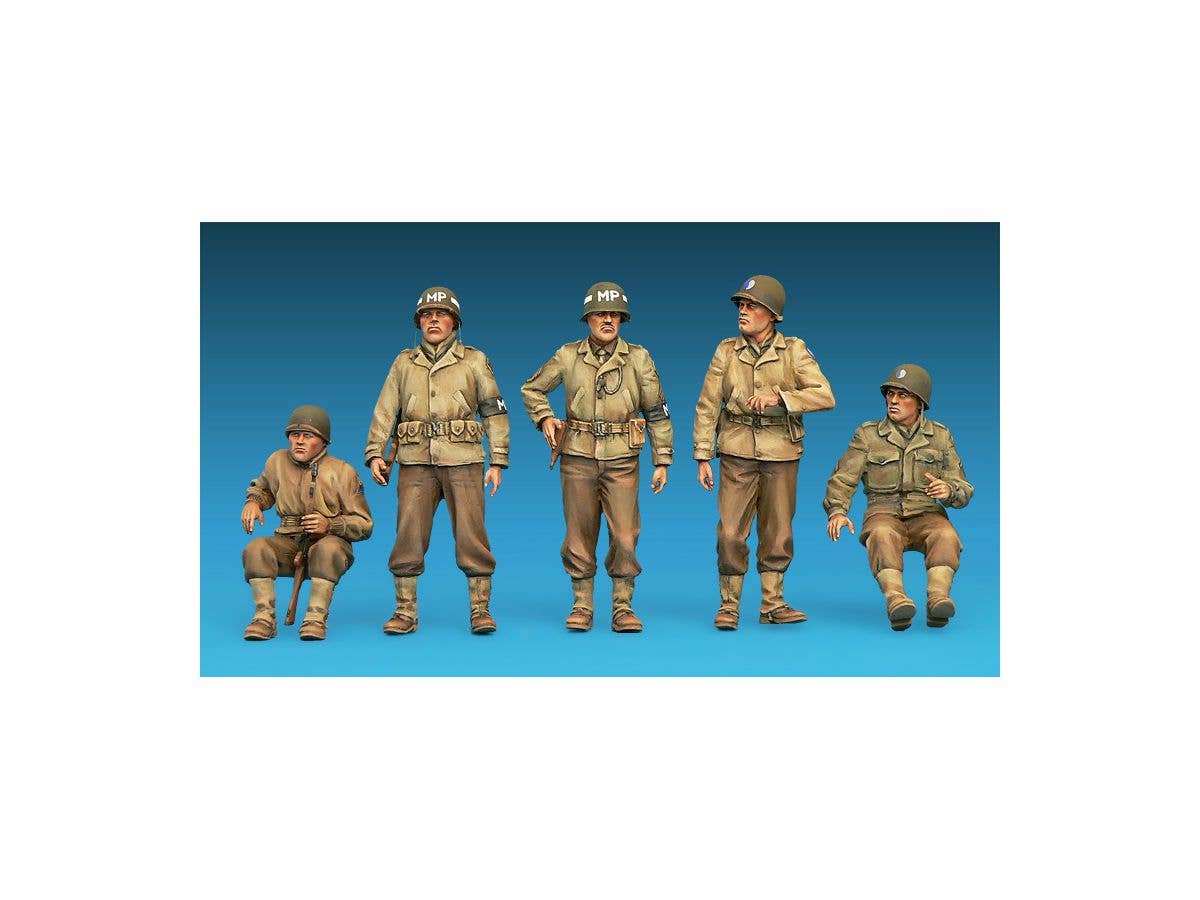 MiniArt 1/35 U.S. Jeep Crew & MPs. Special Edition | 4820183313546