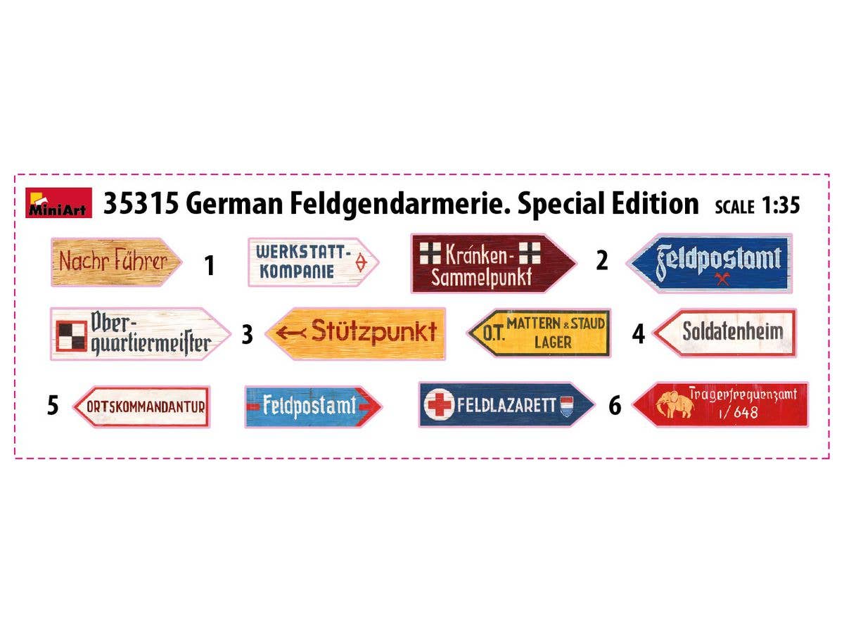 MiniArt 1/35 German Feldgendarmerie Special Edition | 4820183312297