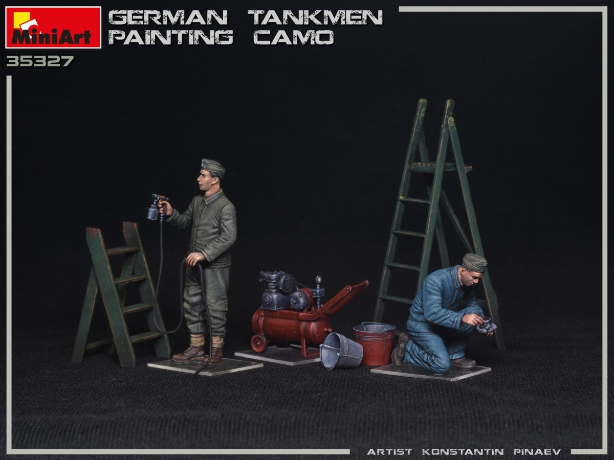 MiniArt 1/35 German Tankmen. Painting Camo | 4820183313232