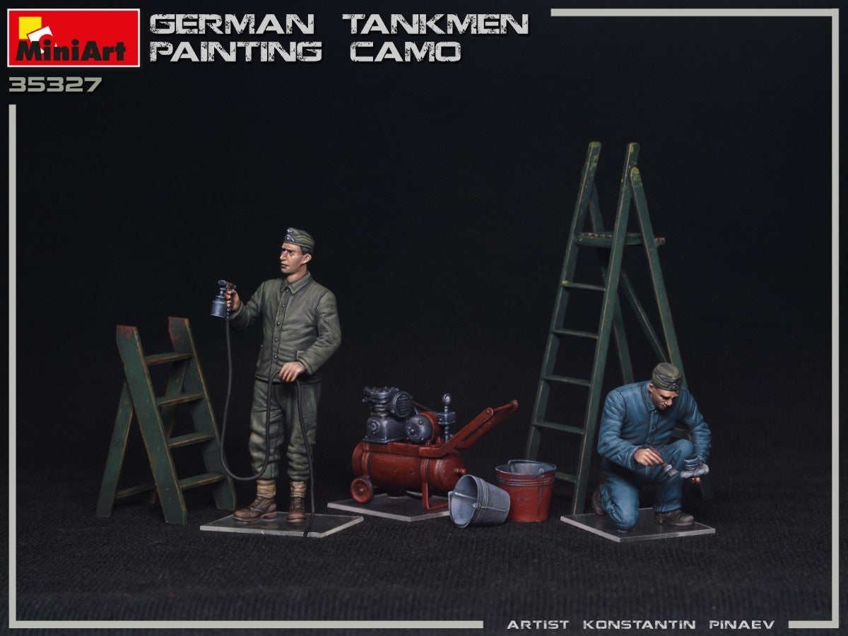 MiniArt 1/35 German Tankmen. Painting Camo | 4820183313232