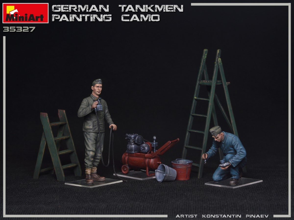 MiniArt 1/35 German Tankmen. Painting Camo | 4820183313232
