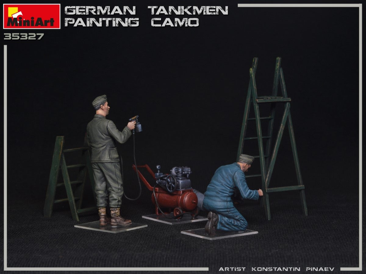 MiniArt 1/35 German Tankmen. Painting Camo | 4820183313232