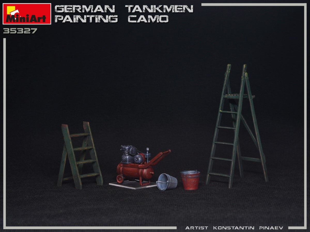 MiniArt 1/35 German Tankmen. Painting Camo | 4820183313232