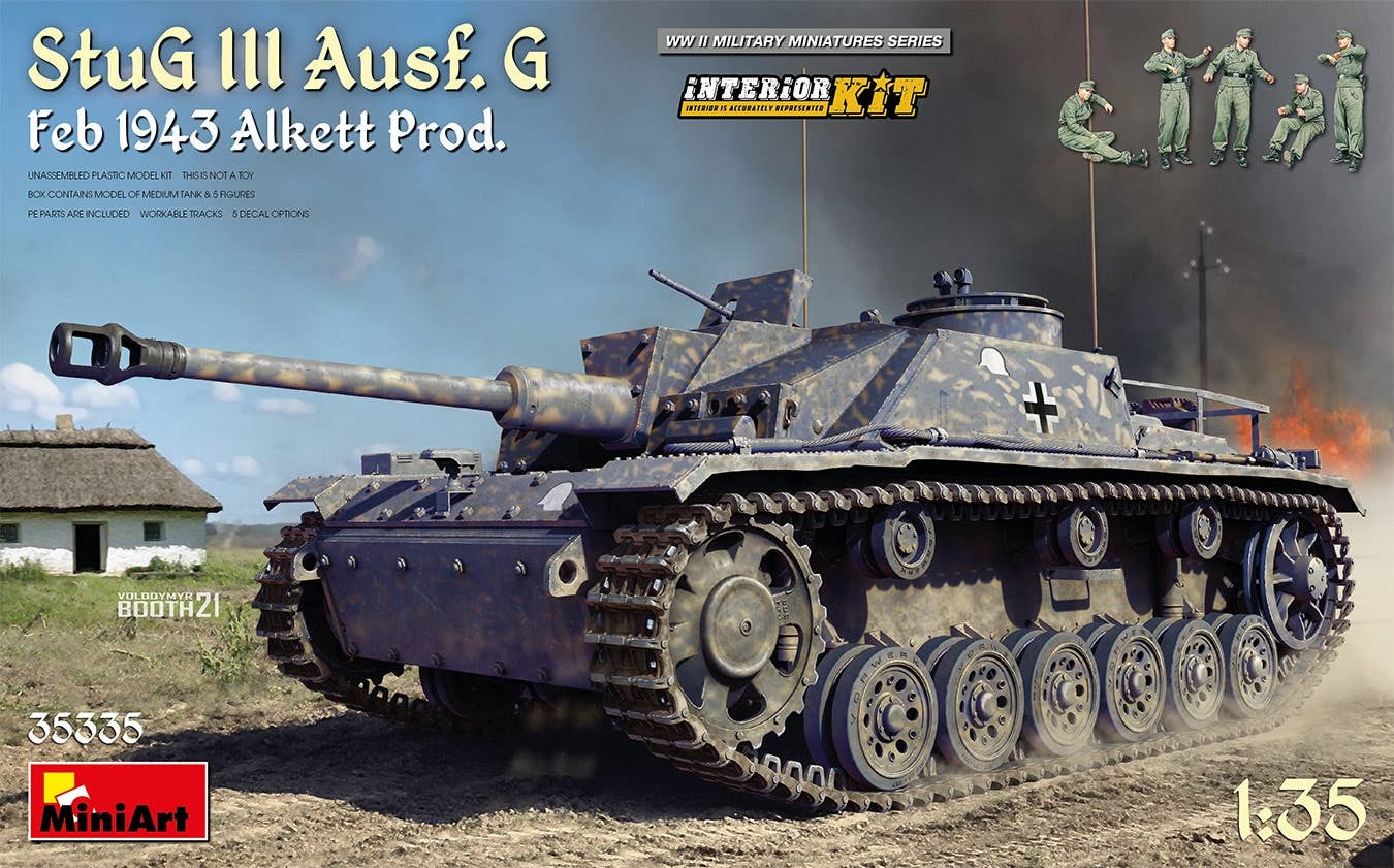 Miniart 1/35 StuG III Ausf. G Feb 1943 Alkett Prod. Interior Kit | 4820183314369