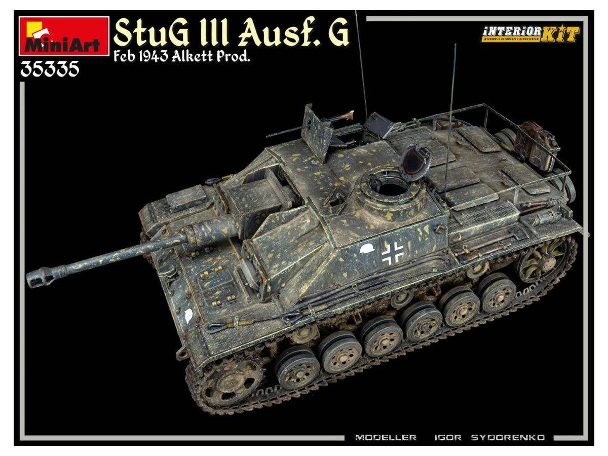 Miniart 1/35 StuG III Ausf. G Feb 1943 Alkett Prod. Interior Kit | 4820183314369