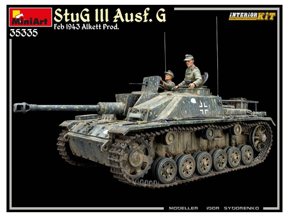 Miniart 1/35 StuG III Ausf. G Feb 1943 Alkett Prod. Interior Kit | 4820183314369