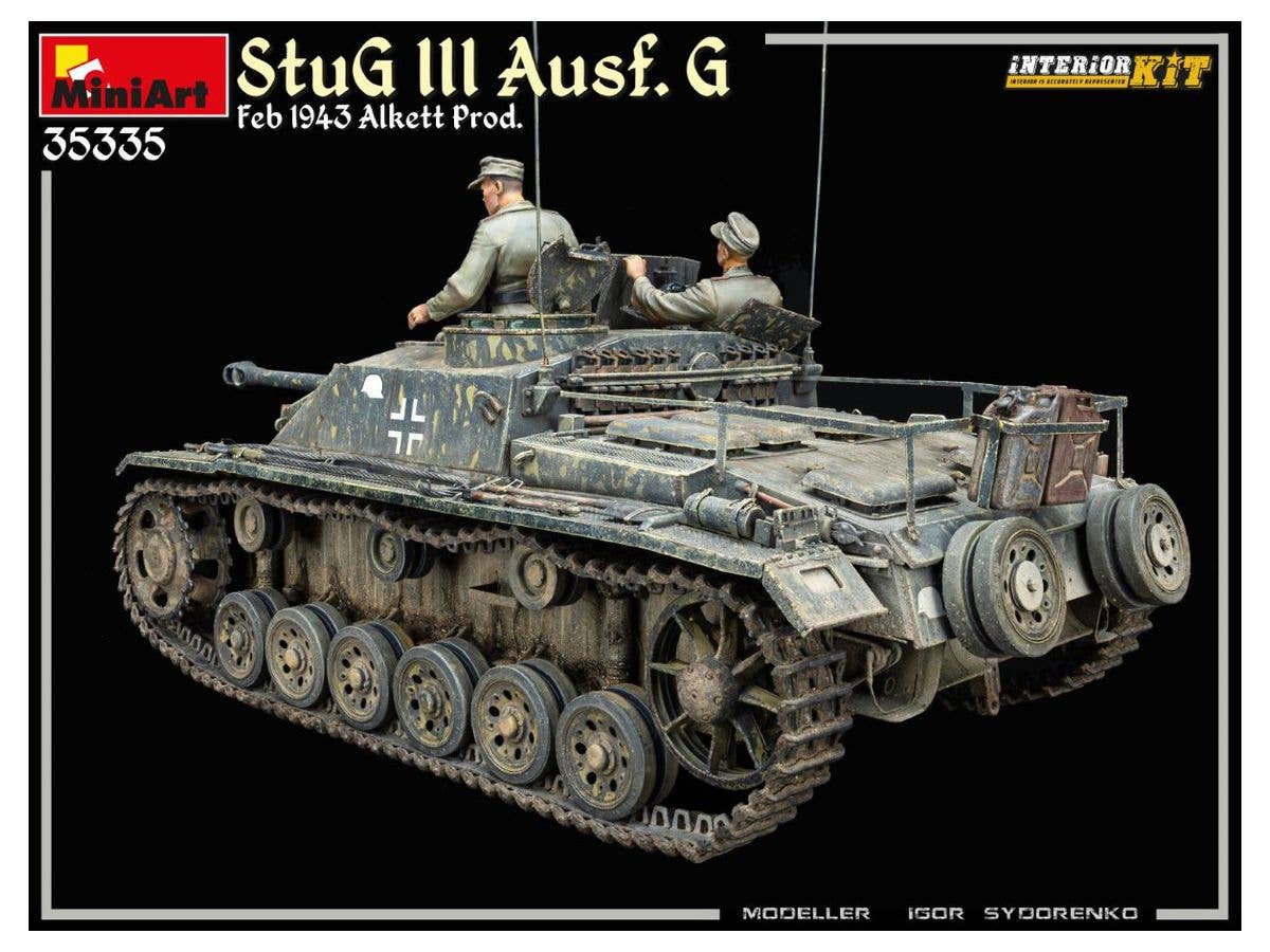 Miniart 1/35 StuG III Ausf. G Feb 1943 Alkett Prod. Interior Kit | 4820183314369