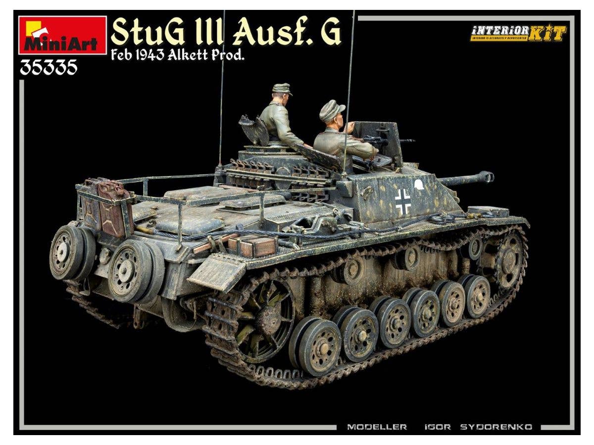 Miniart 1/35 StuG III Ausf. G Feb 1943 Alkett Prod. Interior Kit | 4820183314369