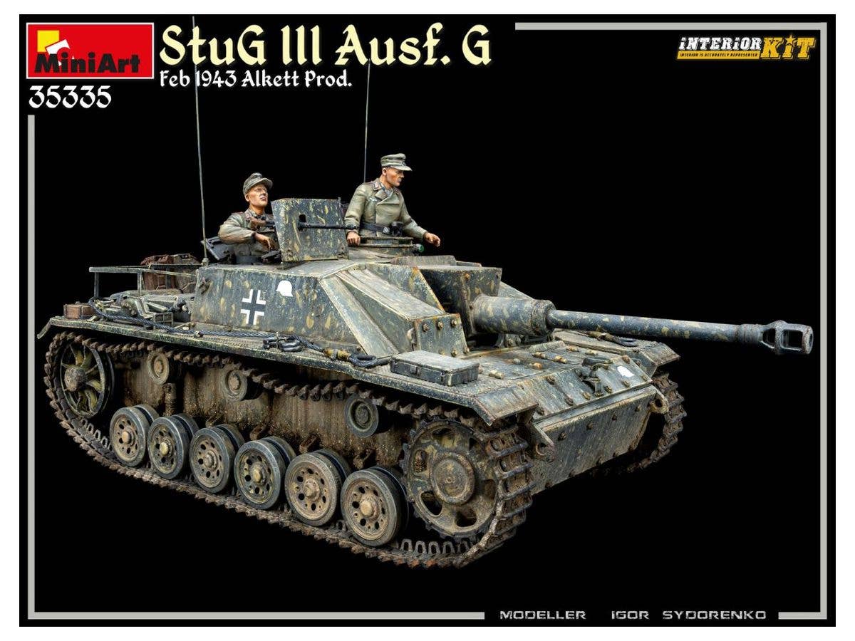 Miniart 1/35 StuG III Ausf. G Feb 1943 Alkett Prod. Interior Kit | 4820183314369