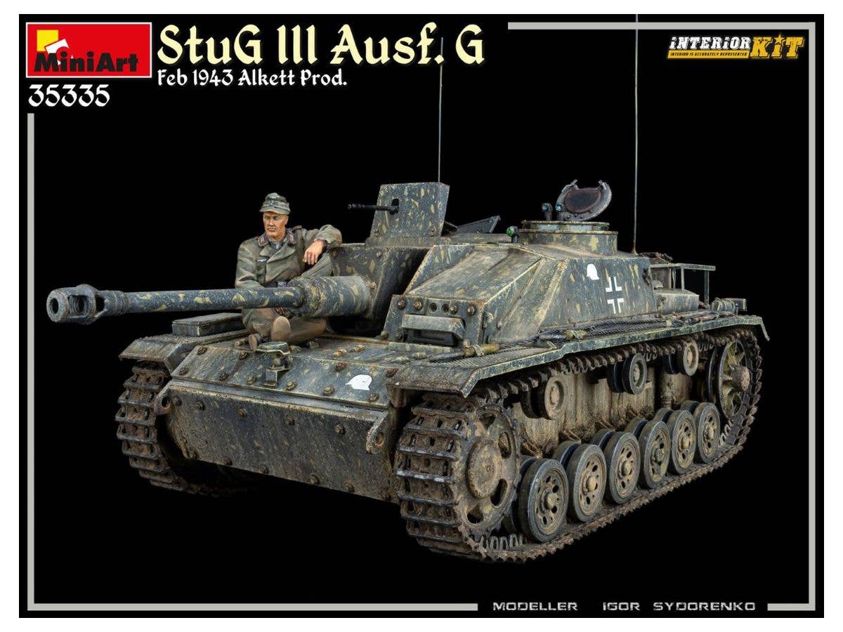 Miniart 1/35 StuG III Ausf. G Feb 1943 Alkett Prod. Interior Kit | 4820183314369