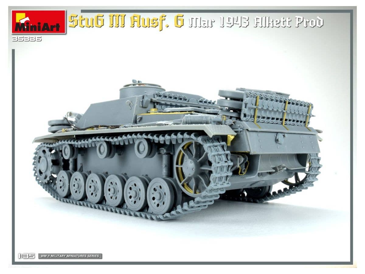 Miniart 1/35 StuG III Ausf. G Mar 1943 Alkett Prod | 4820183314598