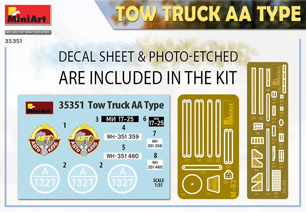 Miniart 1/35 AA Type Tow Truck