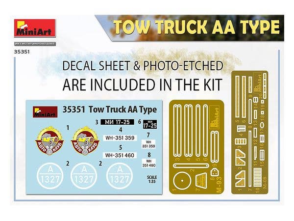 Miniart 1/35 AA Type Tow Truck | 4820183313850