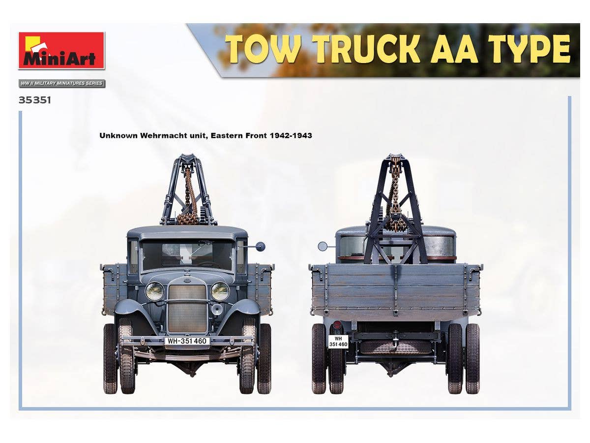 Miniart 1/35 AA Type Tow Truck | 4820183313850
