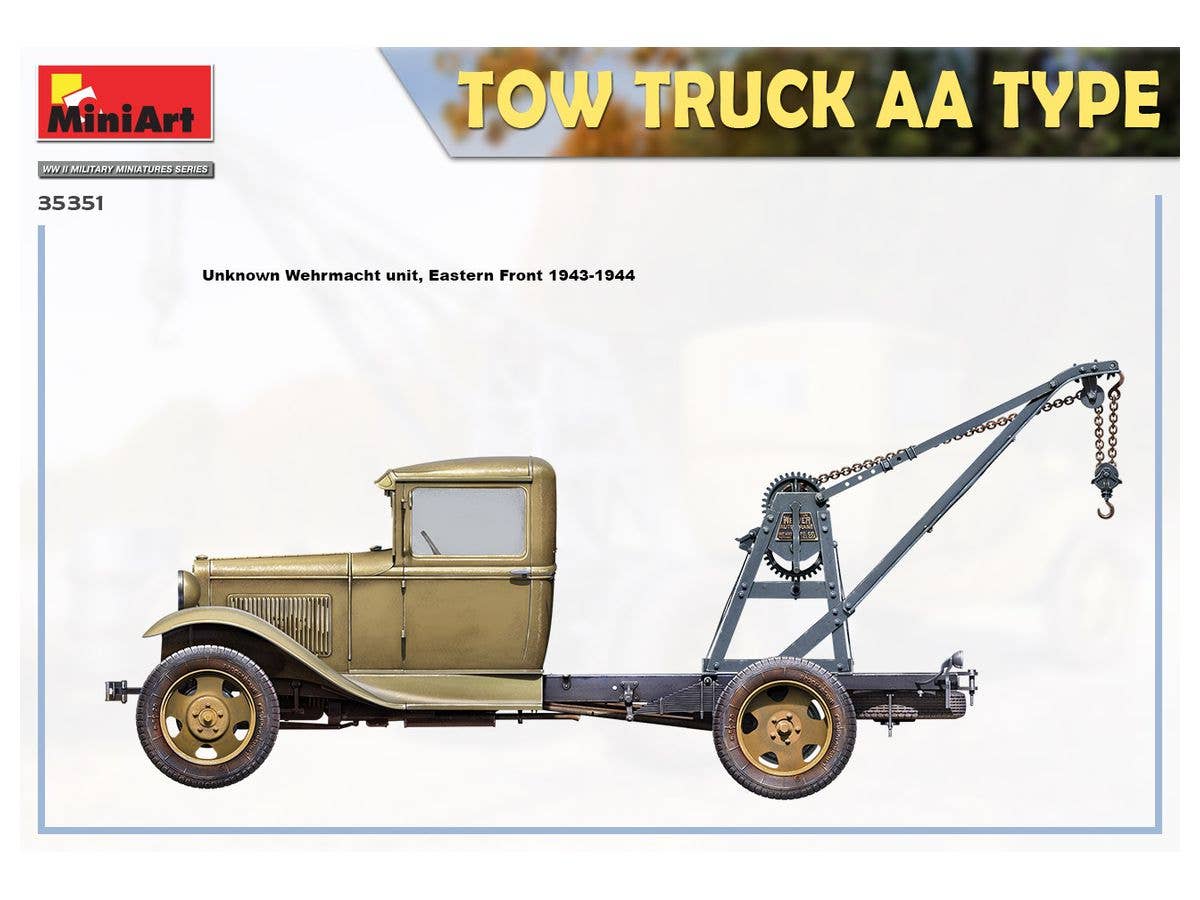 Miniart 1/35 AA Type Tow Truck | 4820183313850