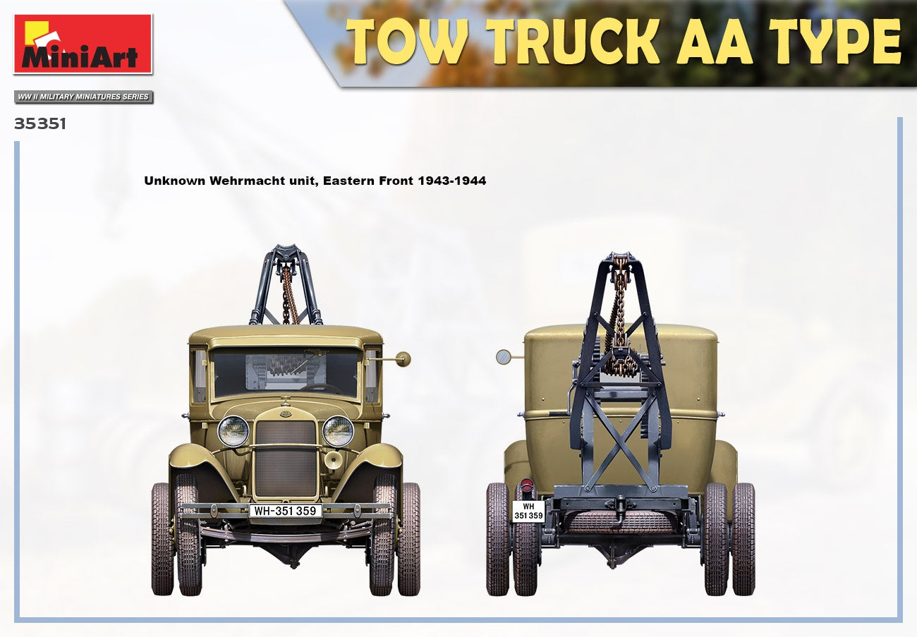 Miniart 1/35 AA Type Tow Truck