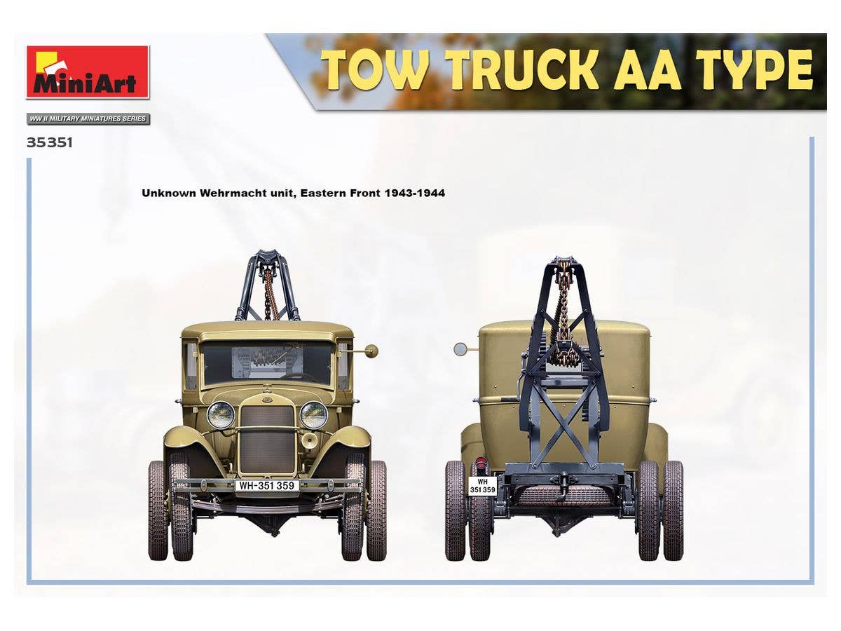 Miniart 1/35 AA Type Tow Truck | 4820183313850