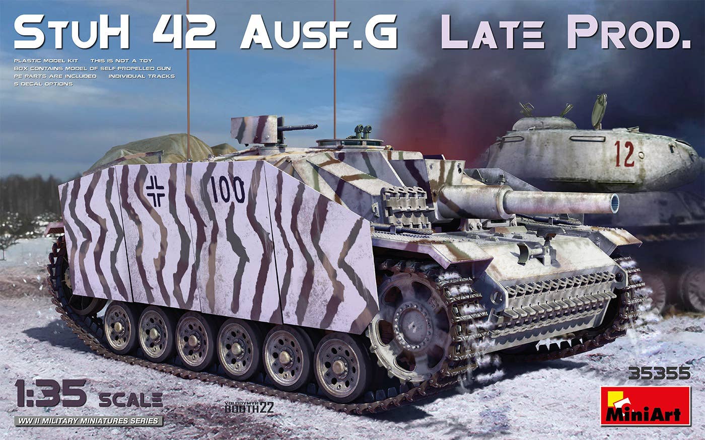 MiniArt 1/35 StuH 42 Ausf. G LATE PROD, Vehicle | 5905090346043