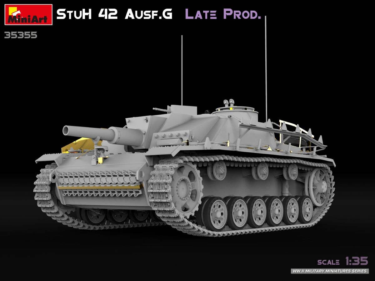 MiniArt 1/35 StuH 42 Ausf. G LATE PROD, Vehicle | 5905090346043