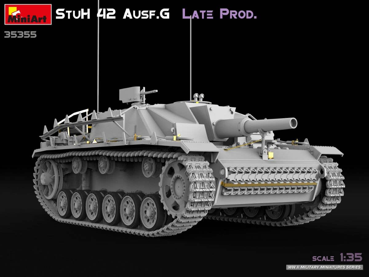 MiniArt 1/35 StuH 42 Ausf. G LATE PROD, Vehicle | 5905090346043