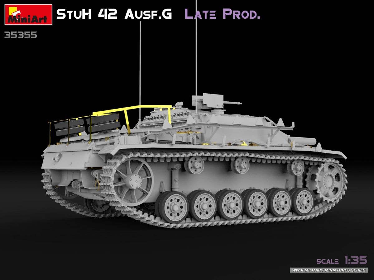 MiniArt 1/35 StuH 42 Ausf. G LATE PROD, Vehicle | 5905090346043