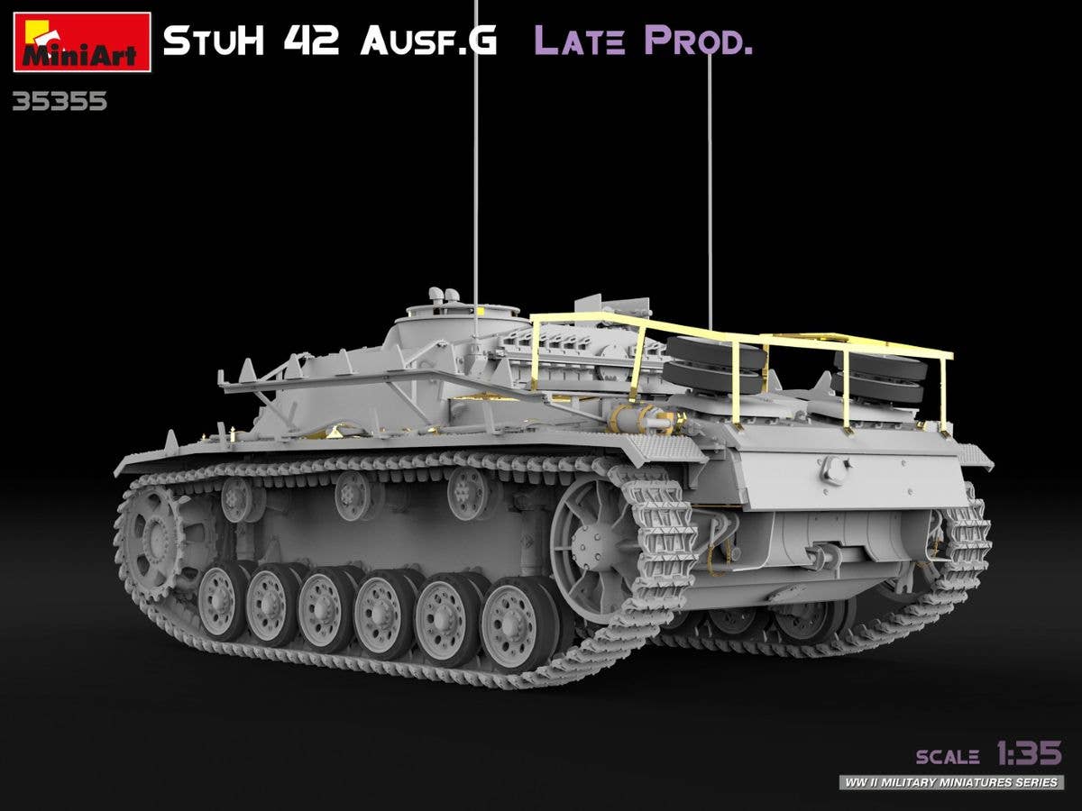 MiniArt 1/35 StuH 42 Ausf. G LATE PROD, Vehicle | 5905090346043