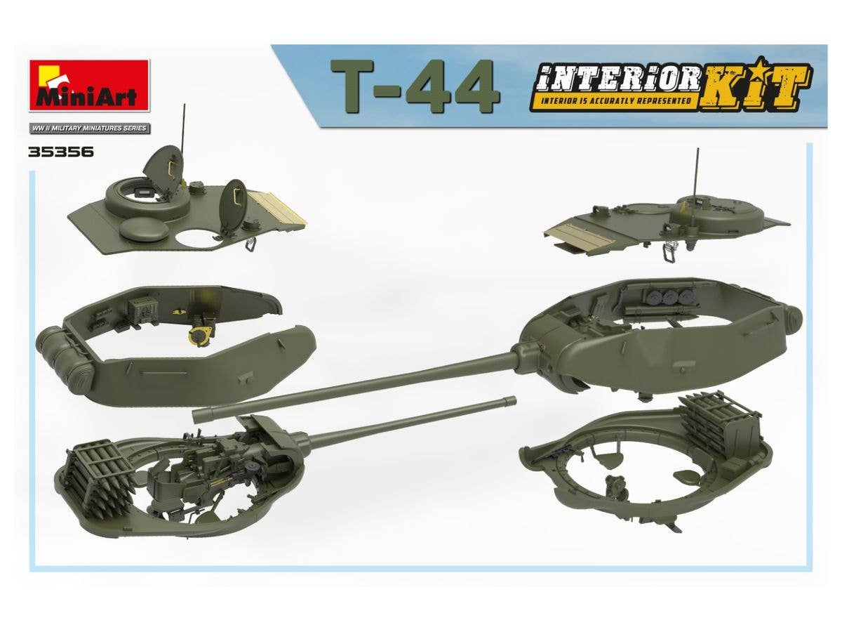 MiniArt 1/35 T-44 Interior Kit | 4820183313997