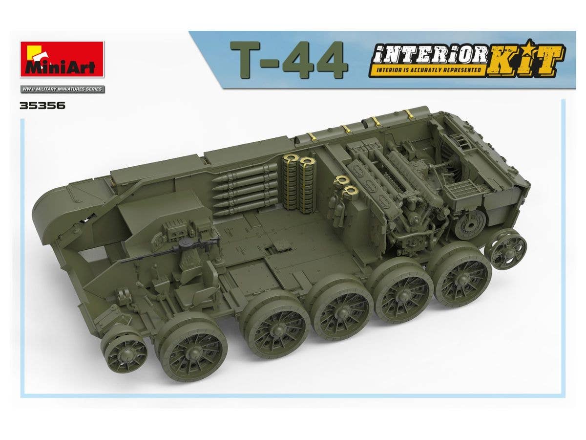 MiniArt 1/35 T-44 Interior Kit | 4820183313997