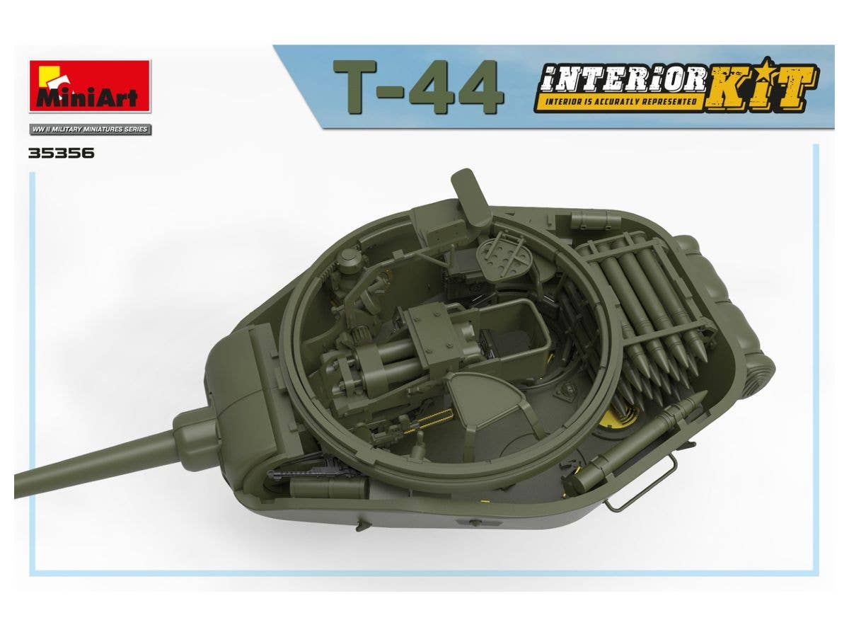 MiniArt 1/35 T-44 Interior Kit | 4820183313997
