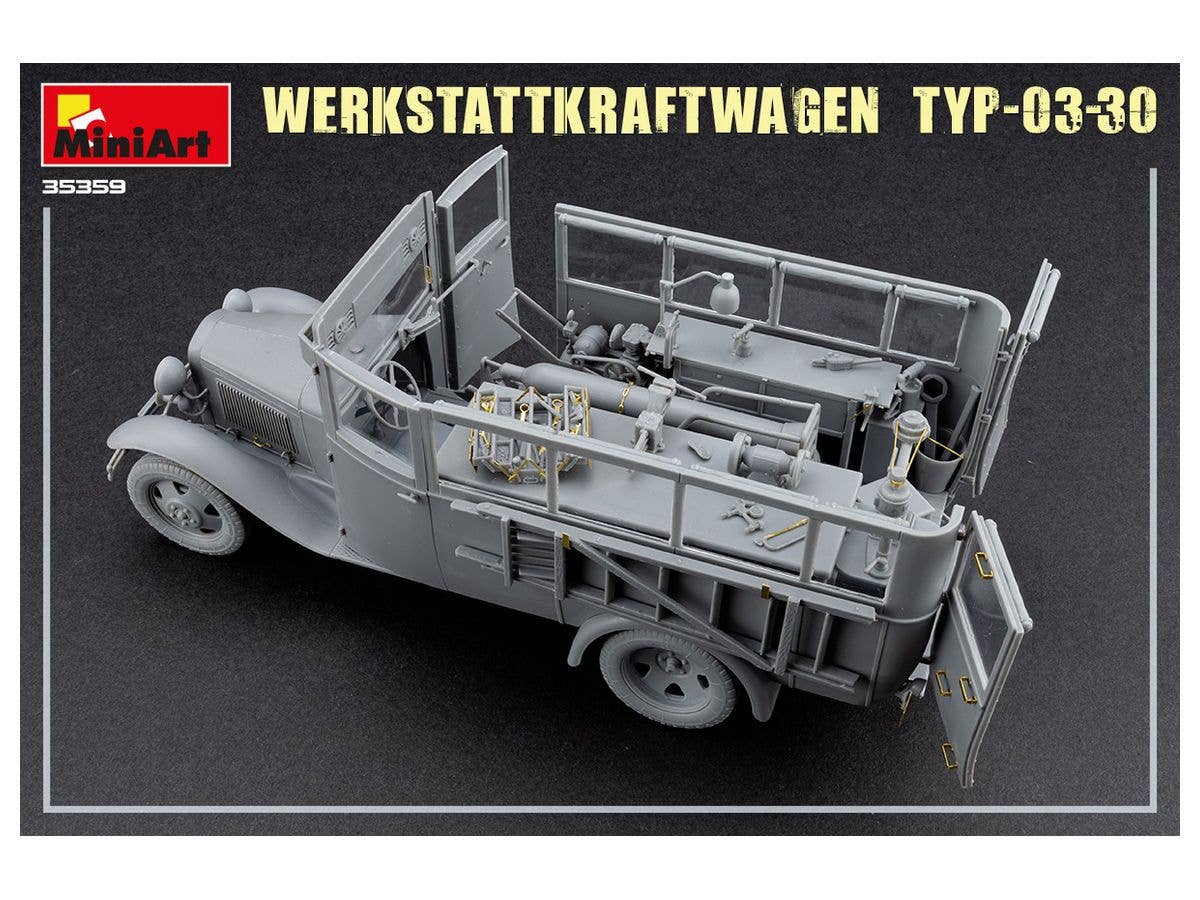 MiniArt 1/35 Werkstattkraftwagen Typ-03-30 1/35 Scale | 4820183313386